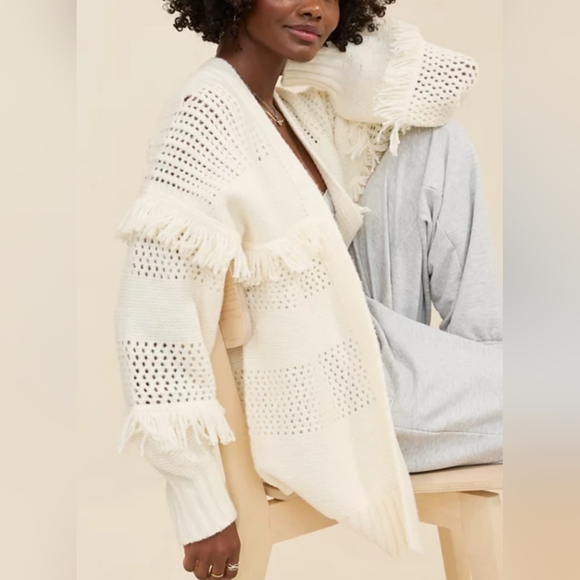aerie Sweaters - Aerie Fringe Cardigan